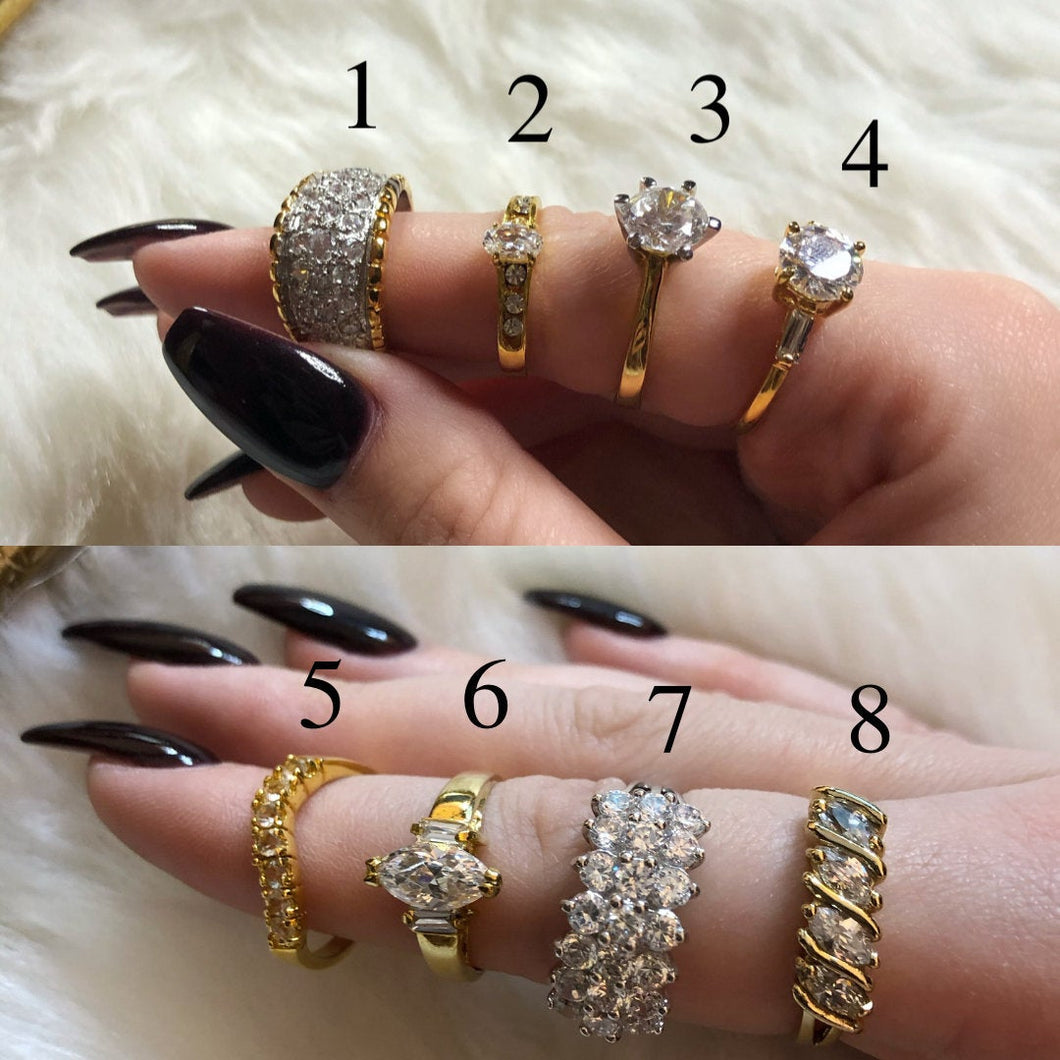 Vintage Assorted Rings